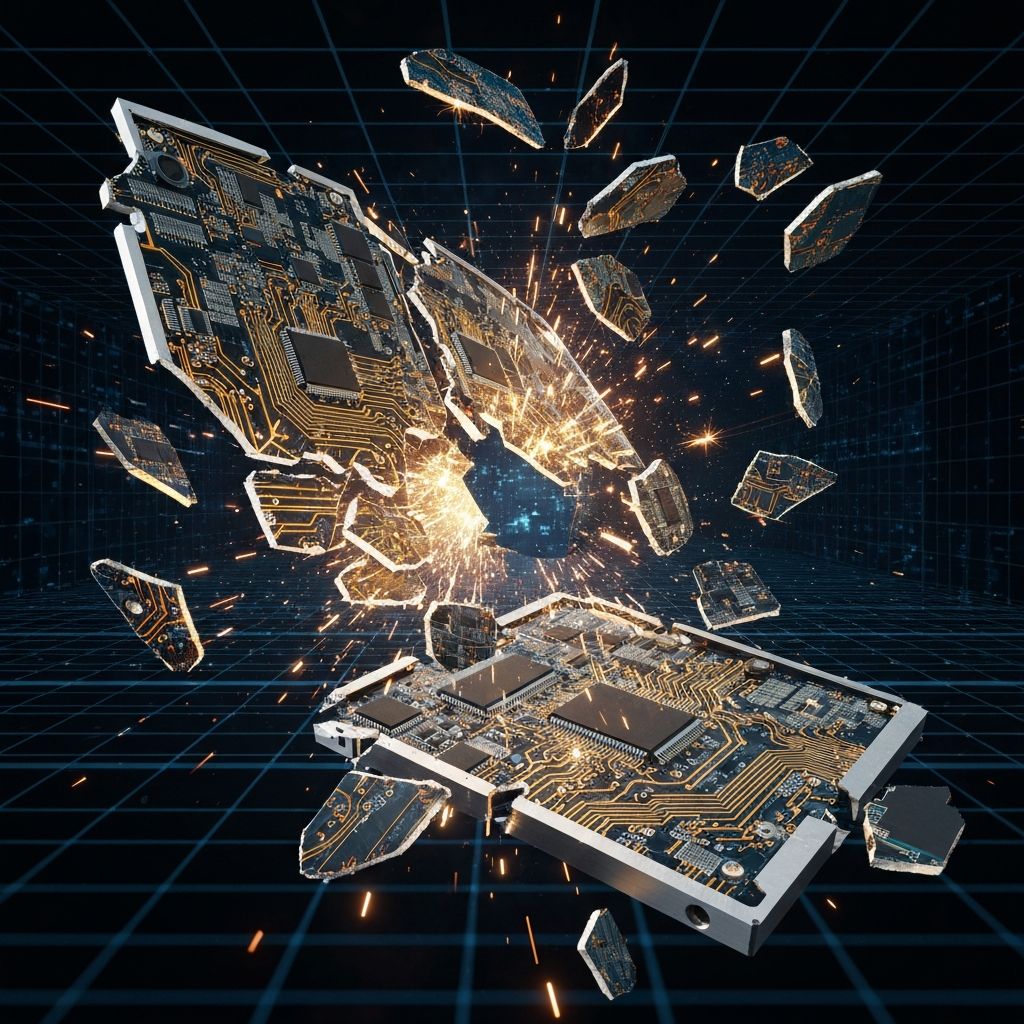 デバイスの破損